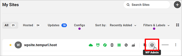 O Hub - Acesso WP Admin