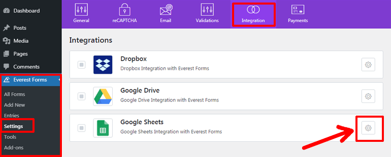 驗證 Google 表格以將聯繫表單數據發送到 Google 表格