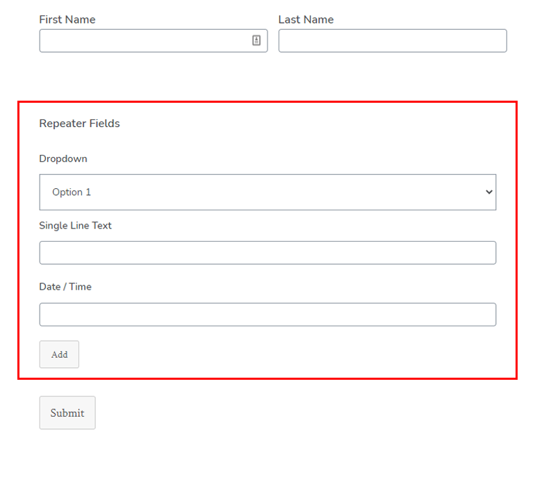 เพิ่มฟิลด์ Repeater ใน WordPress