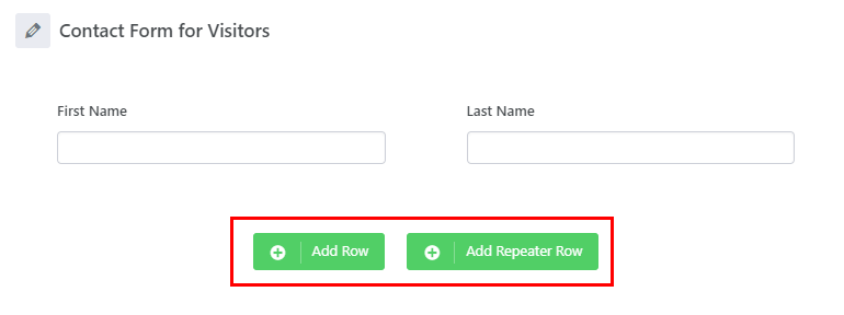 เพิ่ม New WordPress Repeater Field Row