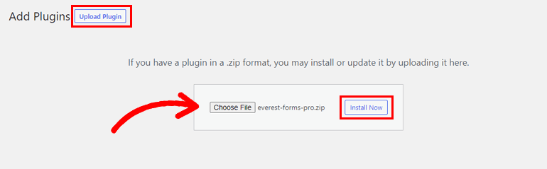 อัปโหลด Pro Addon