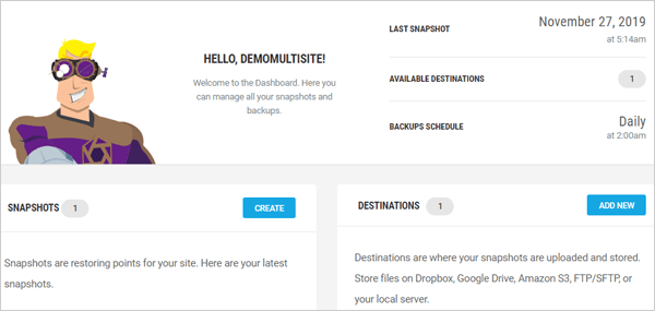 Tabloul de bord instantaneu
