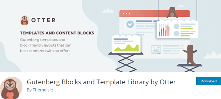 Gutenberg Blocks and Template Library โดย Otter