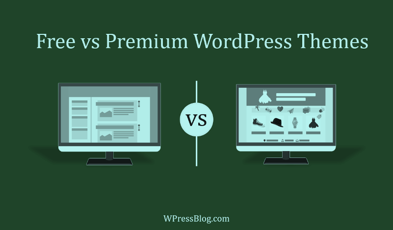 Temas WordPress grátis vs Premium