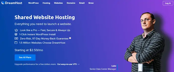 ดรีมโฮสต์ dreamhost
