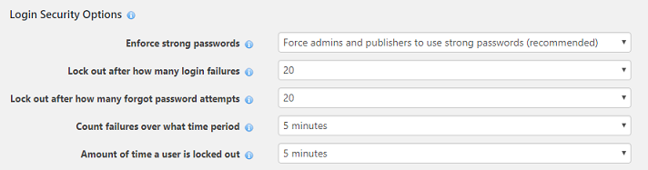 limit login attempts WordPress