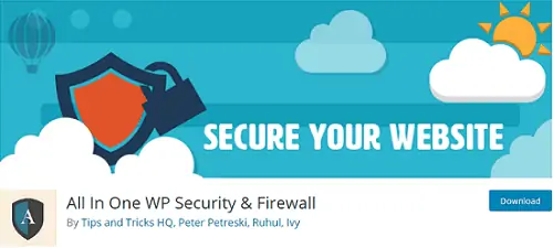 All In One WP Security Firewall