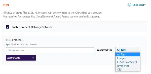 WP Rocket CDN