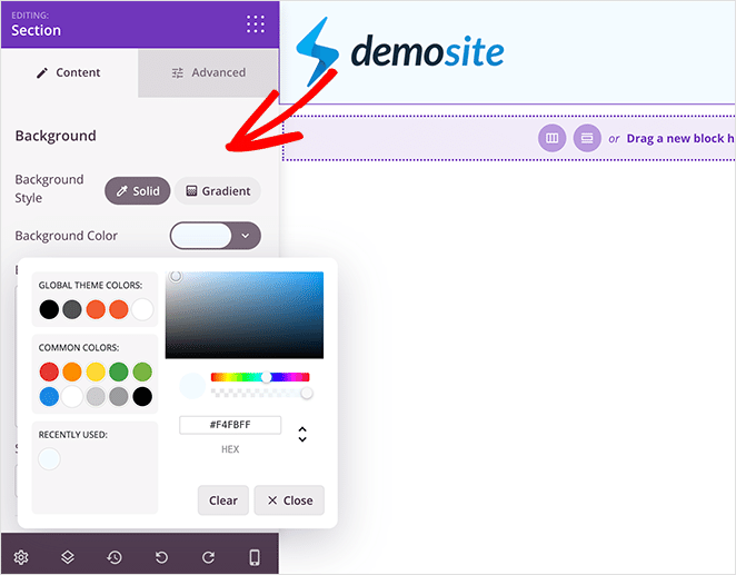 WordPress-header-custom-background-color - SeedProd Give your WordPress header a custom background color