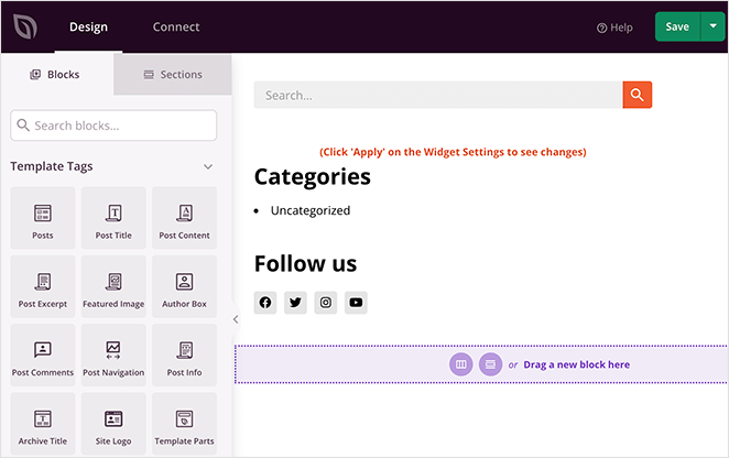 modèle de barre latérale seedprod - SeedProd SeedProd sidebar template