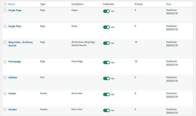 seedprod-theme-parts - SeedProd SeedProd WordPress theme templates