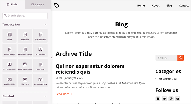 WordPress-blog-archive-template - SeedProd SeedProd WordPress blog archive template