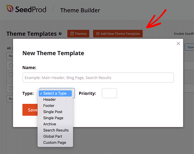 add-new-theme-template - SeedProd Add new theme template