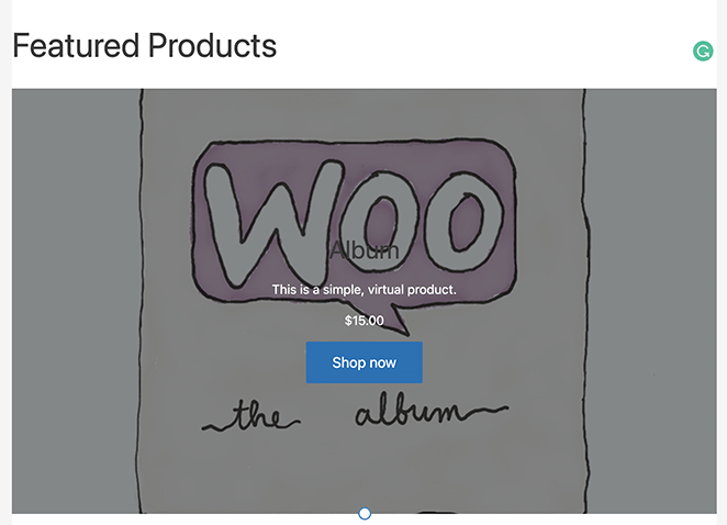 woocommerce özellikli ürünler - SeedProd WooCommerce featured products