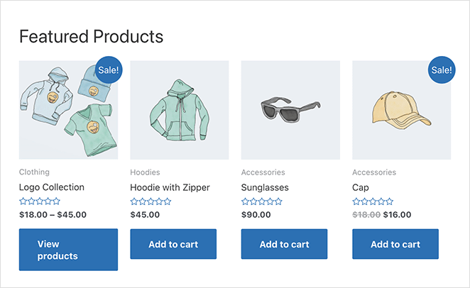 özellikli-ürünler-woocommerce-kısa kodu - SeedProd Featured products with the woocommerce shortcode