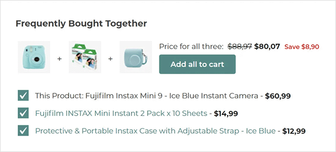 yith-woocommerce-sık satın alınanlar - SeedProd YITH WooCommerce frequently bought together upsell plugin ecommerce