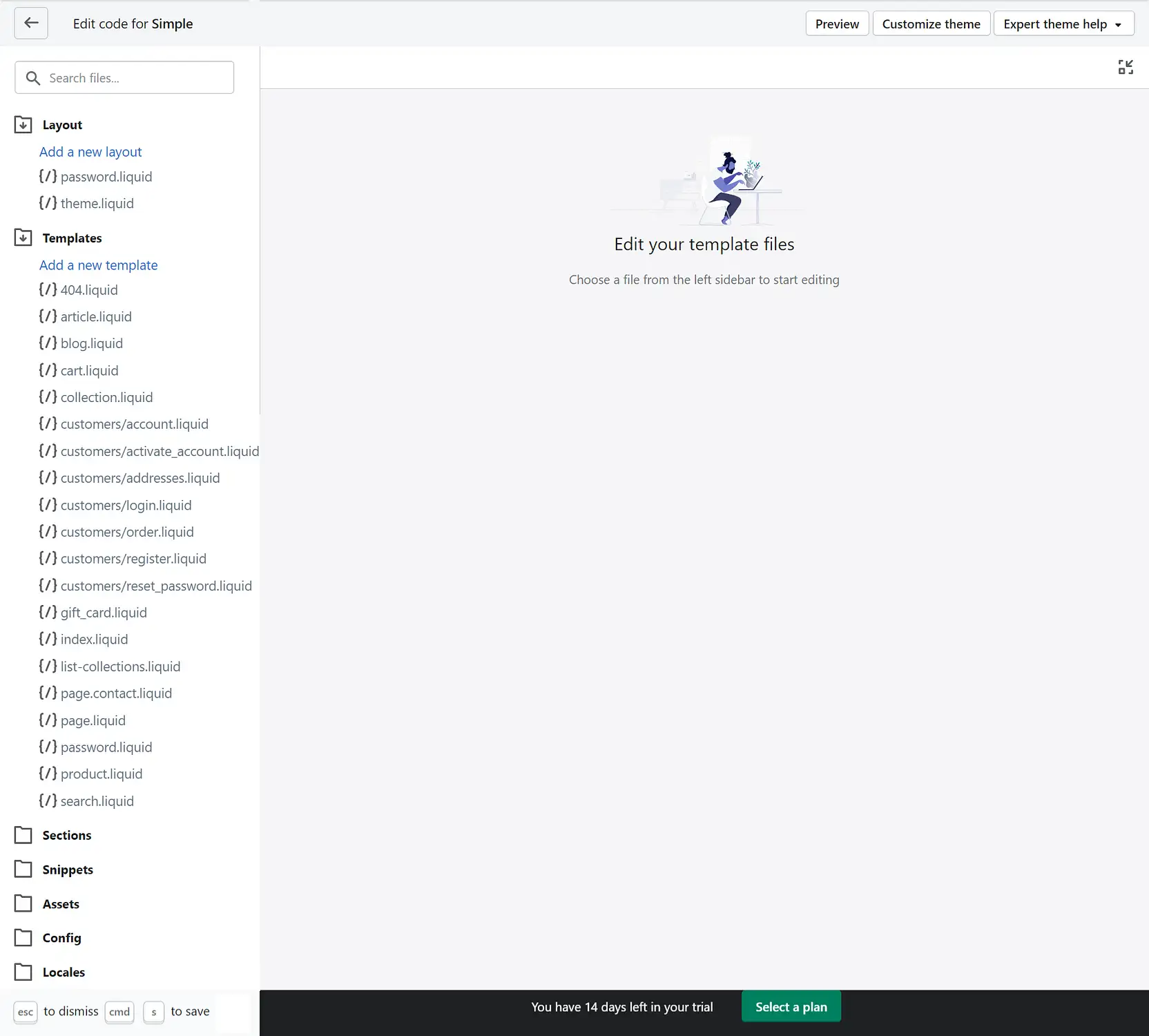 Ein Bild des Bildschirms, mit dem Benutzer ihren Code bearbeiten können.