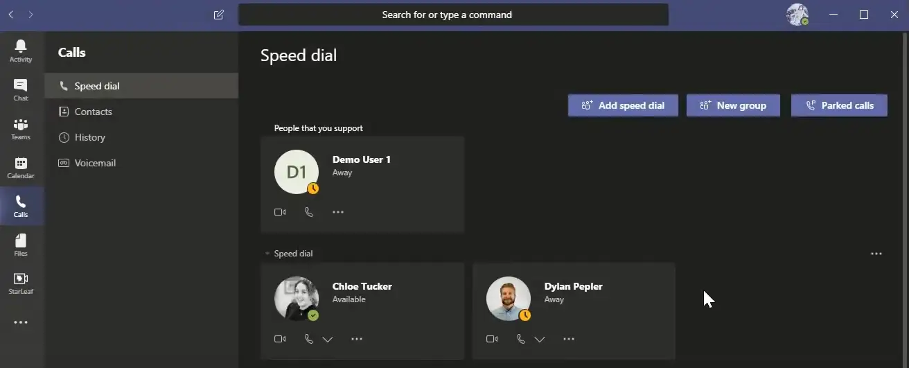 Slack vs Teams: Mengakses tab panggilan dari Teams