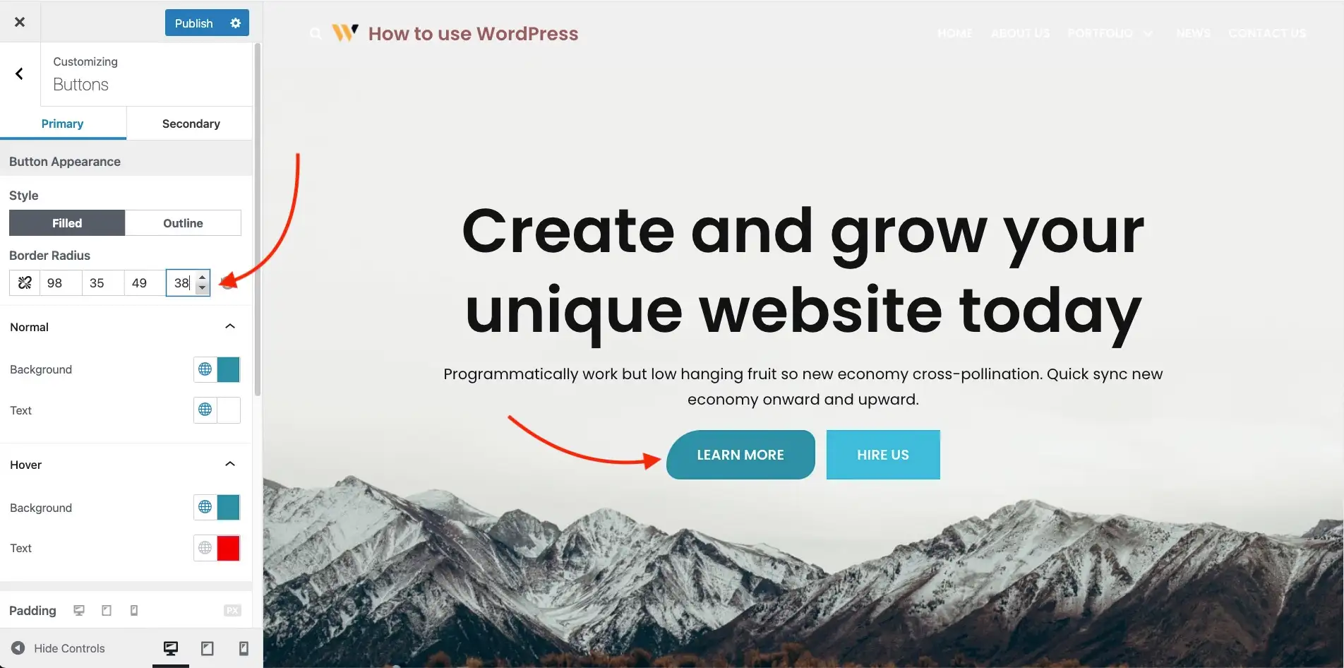WixとWordPress:カスタマイズ