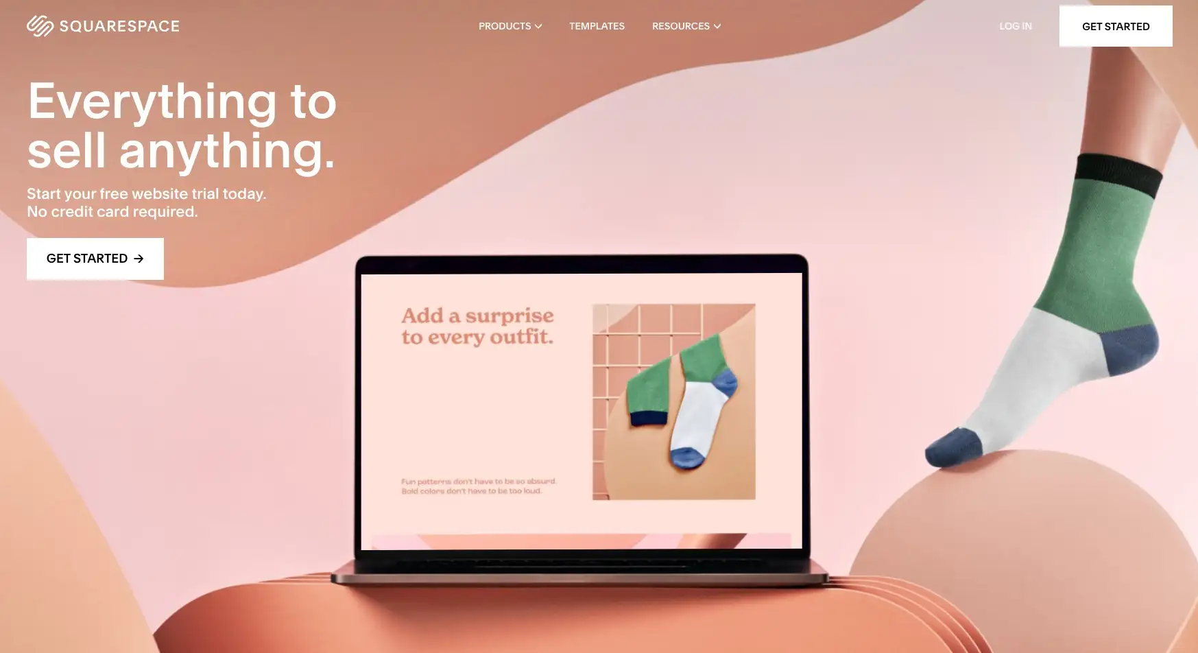 Squarespace 网站建设者。
