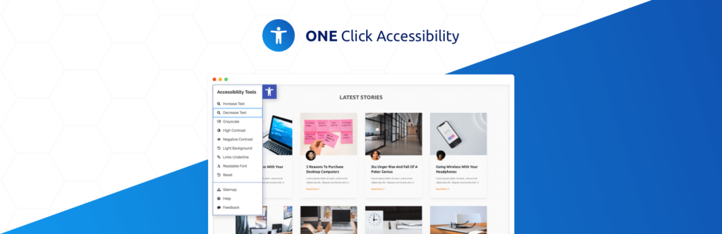 Plugin d'accessibilité en un clic pour améliorer l'accessibilité de WordPress