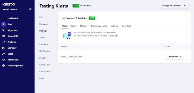 ユーザーフレンドリーで強力なCpanel-出典:Kinsta