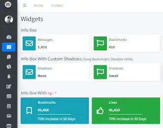 AdminLTE3 вид