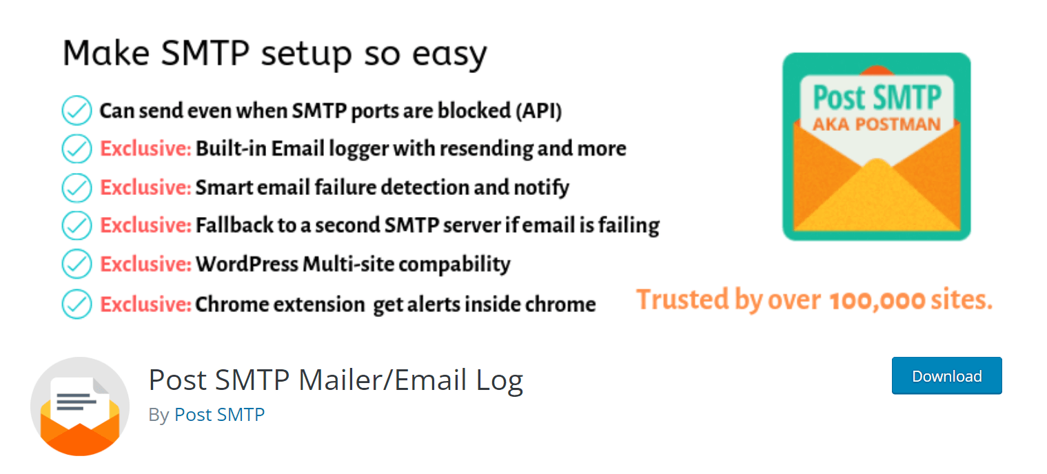 7 أفضل ملحقات WordPress SMTP لتحسين إمكانية تسليم البريد الإلكتروني في عام 2022 6 Post SMTP Mailer