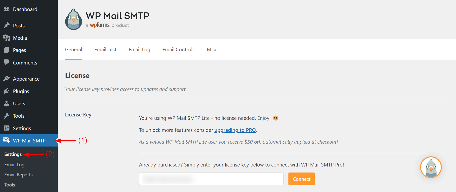 7 أفضل ملحقات WordPress SMTP لتحسين إمكانية تسليم البريد الإلكتروني في عام 2022 13 Settings of WP SMTP Plugin