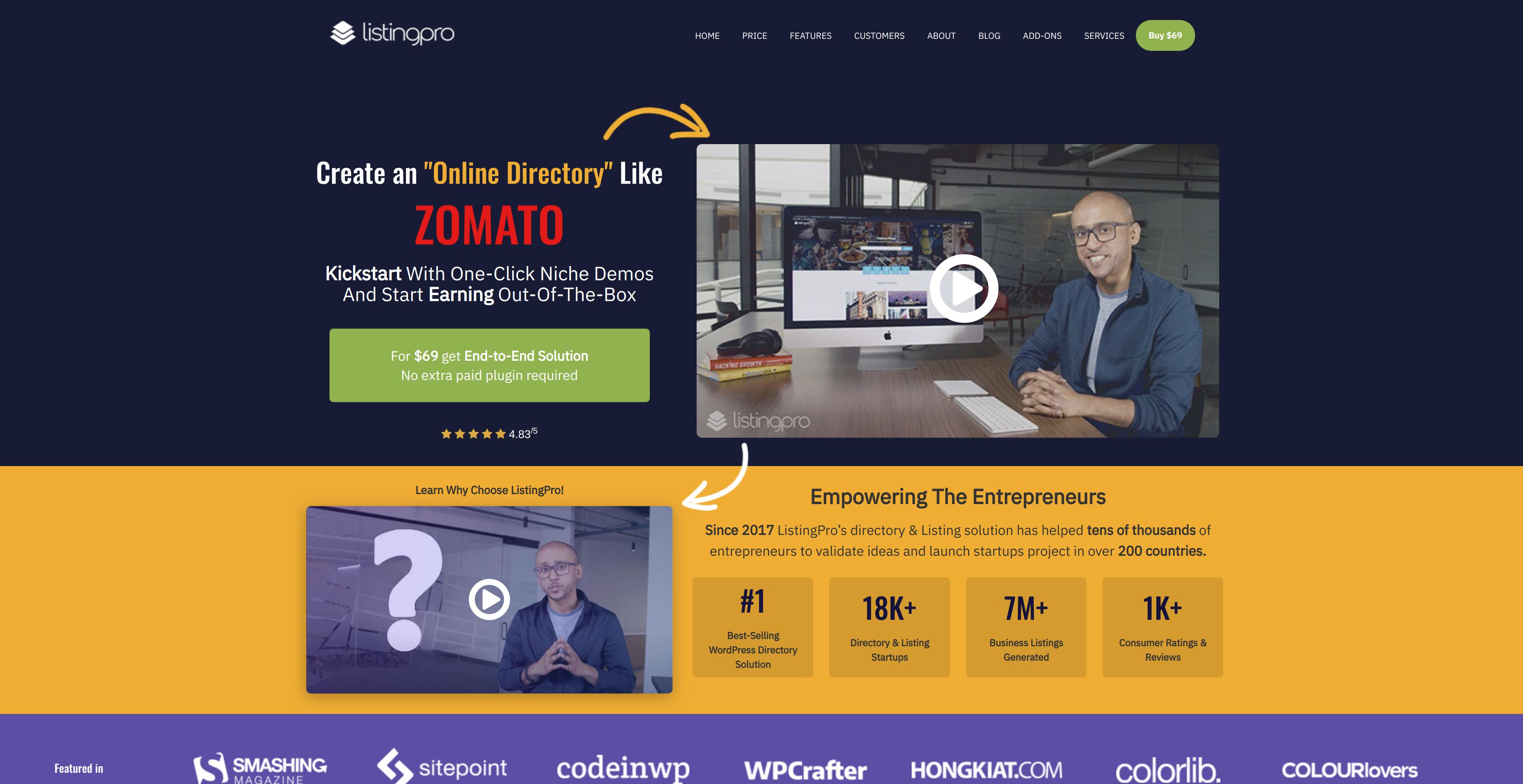 лучшая тема каталога wordpress