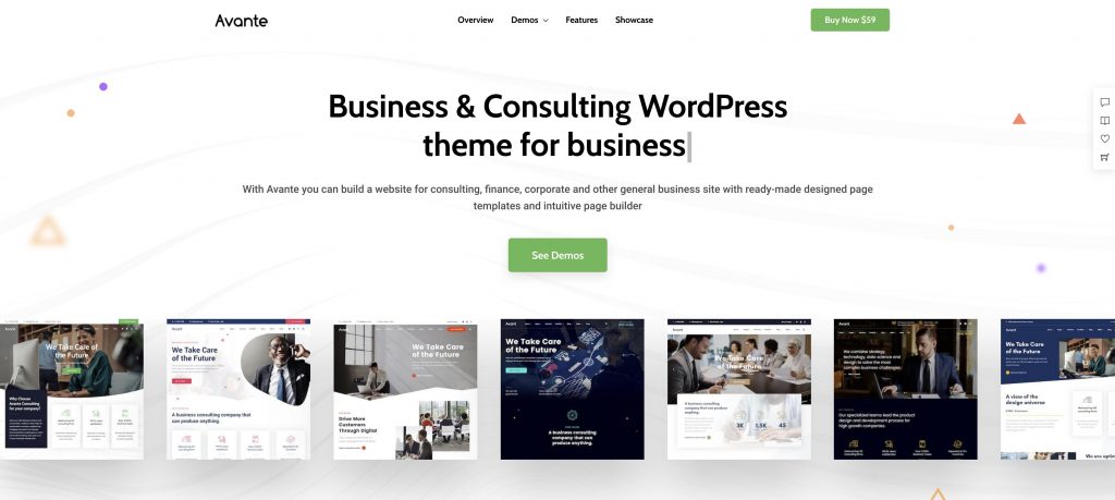 tema konsultasi seo wordpress