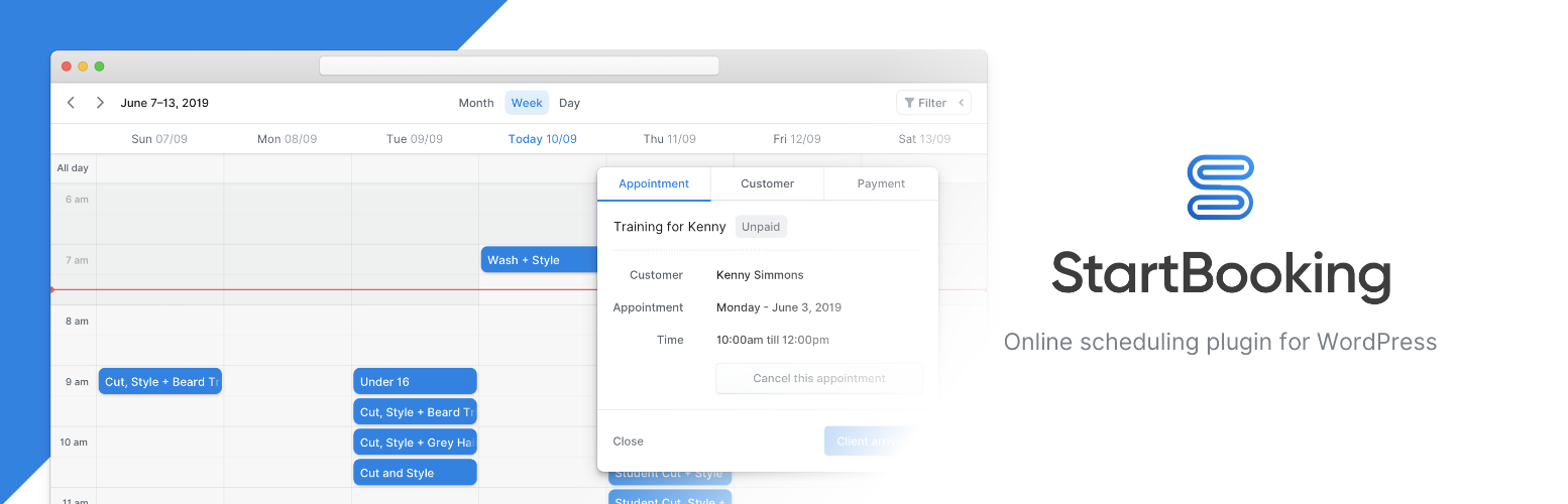 wordpress booking plugin google calendar