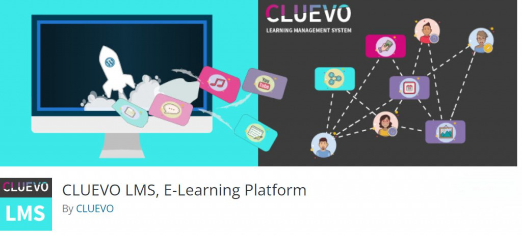 CLUEVO LMS - ปลั๊กอิน WordPress Education