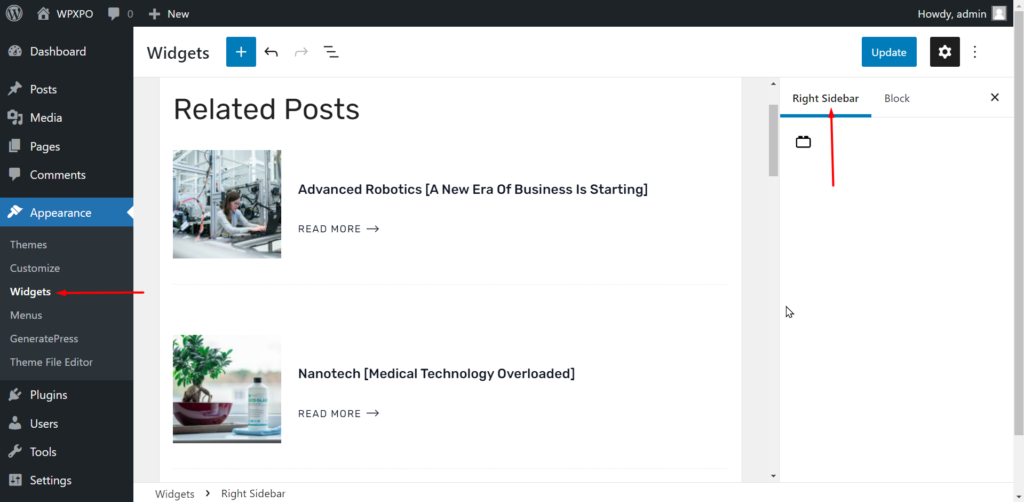 WordPressでサムネイル付きの関連投稿を表示するにはどうすればよいですか? 7 Manipulating widgets to show related posts with thumbnails