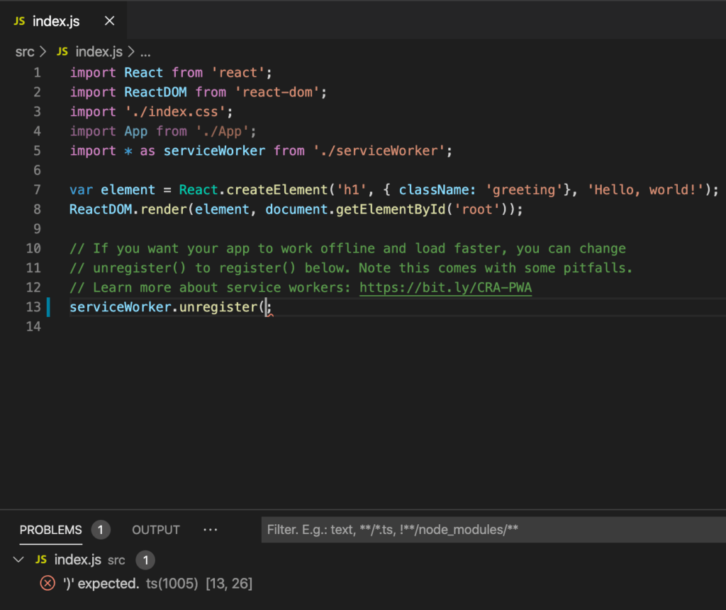 js錯誤