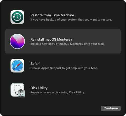 Como reinstalar o macOS