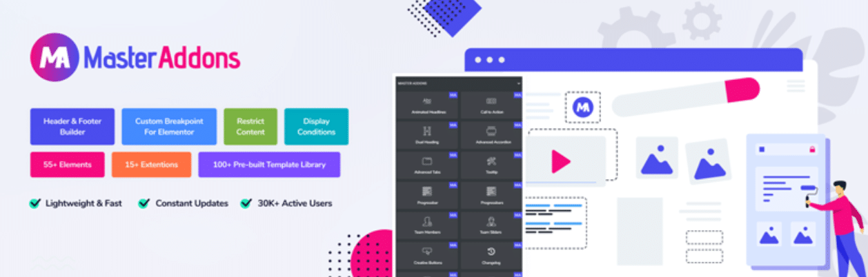 Master Addons para Elementor