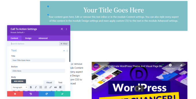Диви конструктор сайтов Divi website builder