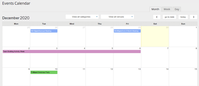 ตัวอย่างผู้จัดงาน Event Organiser example