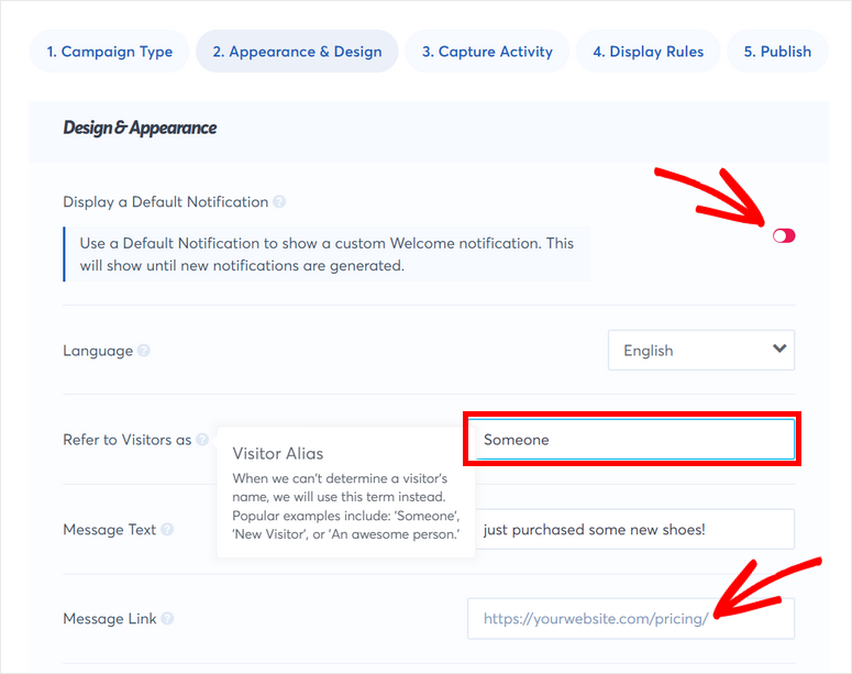 tampilkan nama pengunjung trustpulse - IsItWP - Detektor Tema WordPress Gratis show visitor name trustpulse