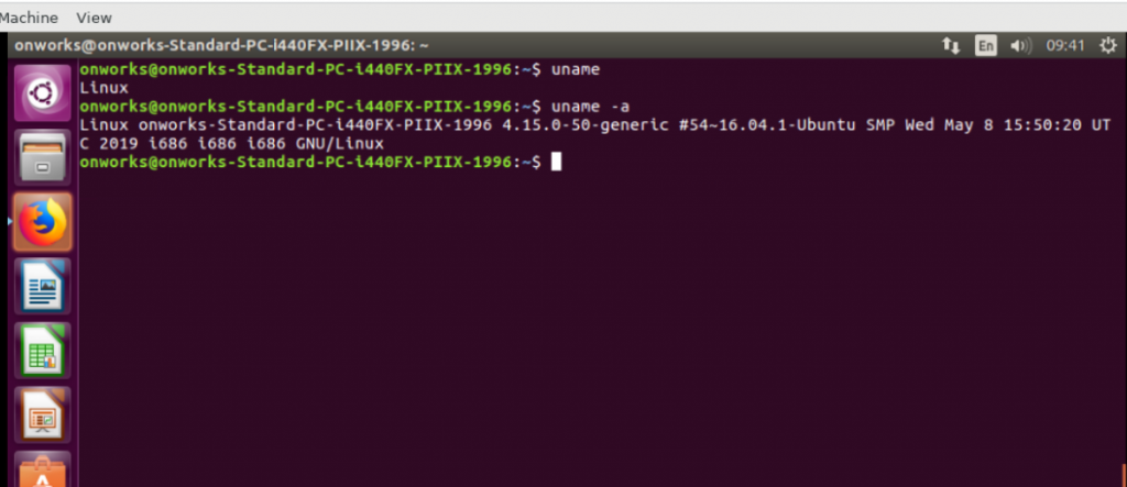 35 Nützliche und grundlegende Linux-Befehle, die Sie kennen sollten 22 Linux command: uname