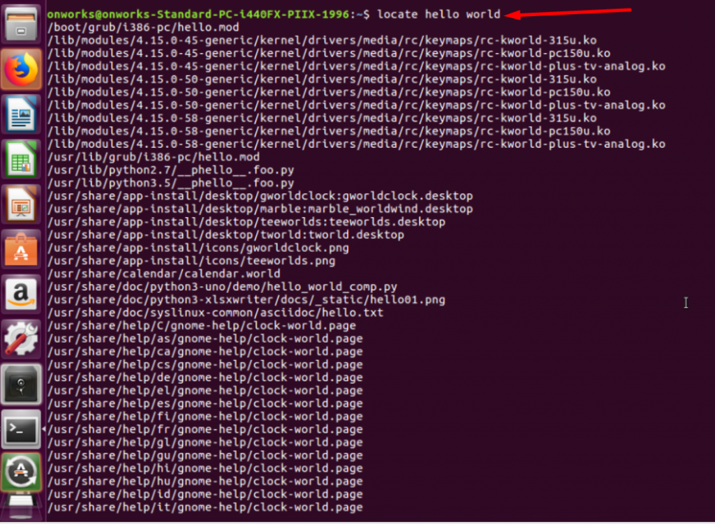 35 Nützliche und grundlegende Linux-Befehle, die Sie kennen sollten 27 Linux command: locate
