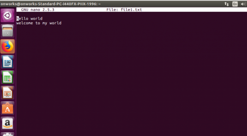 35 Nützliche und grundlegende Linux-Befehle, die Sie kennen sollten 28 Linux command: nano