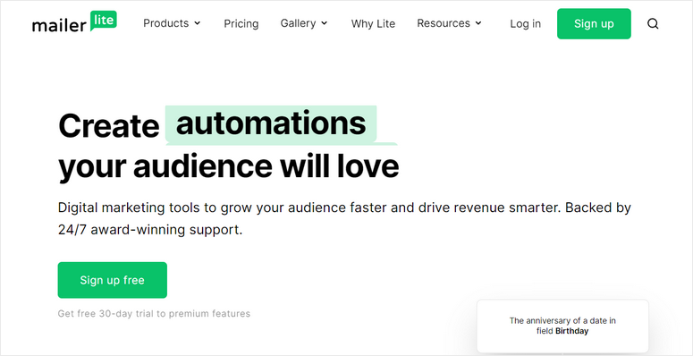 wordpress를 위한 mailerlite 최고의 자동 응답 플러그인 - IsItWP - 무료 WordPress 테마 감지기 mailerlite best autoresponder plugin for wordpress