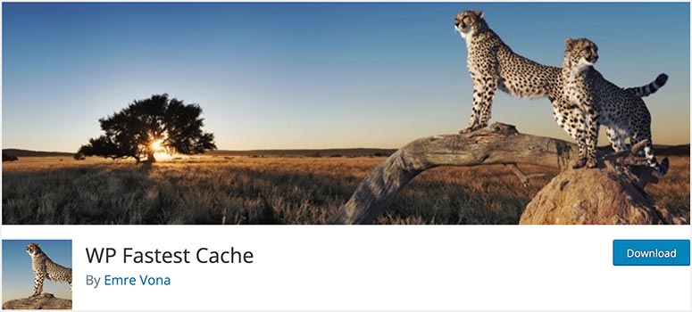 Najszybsza pamięć podręczna WP - IsItWP - Darmowy wykrywacz motywów WordPress WP Fastest Cache