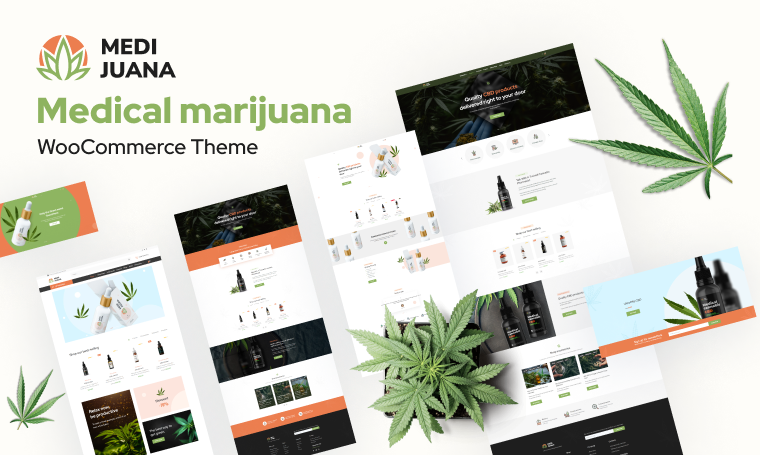 Medijuana - การแพทย์ -Cannabis- WordPress -heme