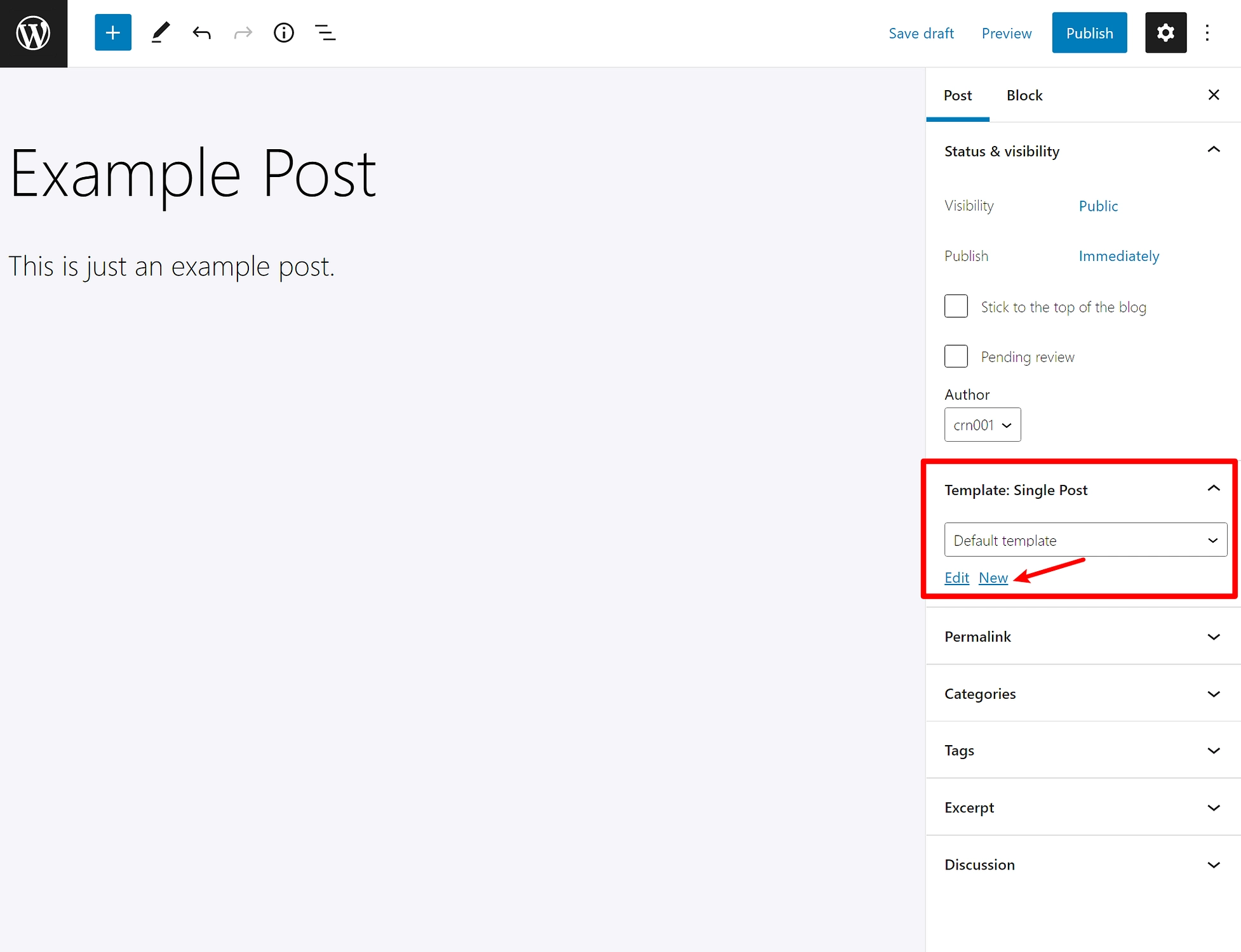 วิธีเข้าถึงโหมดแก้ไขเทมเพลต WordPress