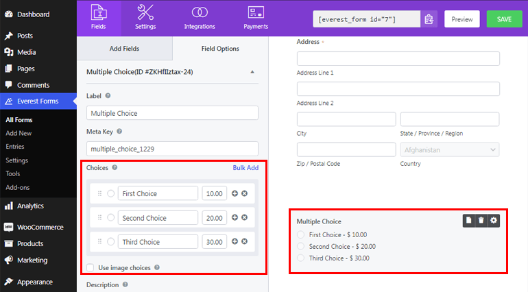 Everest Membentuk Pilihan Ganda Cara Mengatur Gateway Pembayaran di WordPress