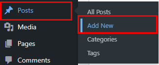 Postingan untuk Tambah Baru