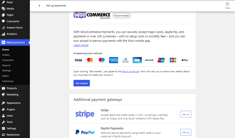 Opsi Pembayaran WooCommerce